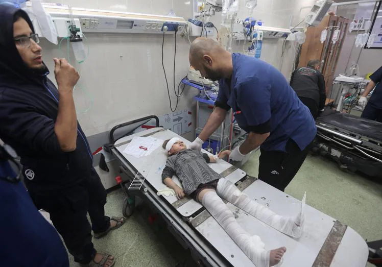 Gran parte de las víctimas en Gaza son niños.
